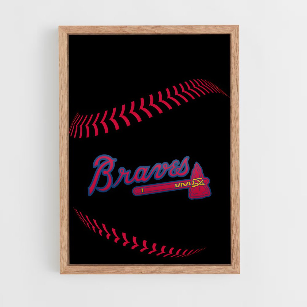Poster Braves Forever – affiche Baseball (vue 4)